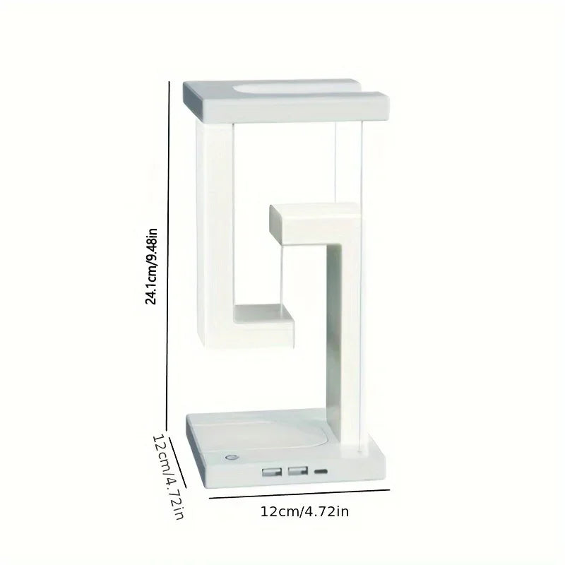 Suspended LED Wireless Charging Table Lamp