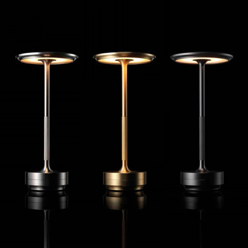 Modern Dimmable Metal Table Lamp