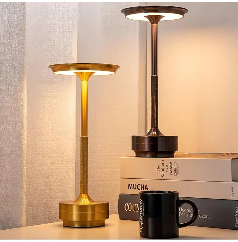 Modern Dimmable Metal Table Lamp