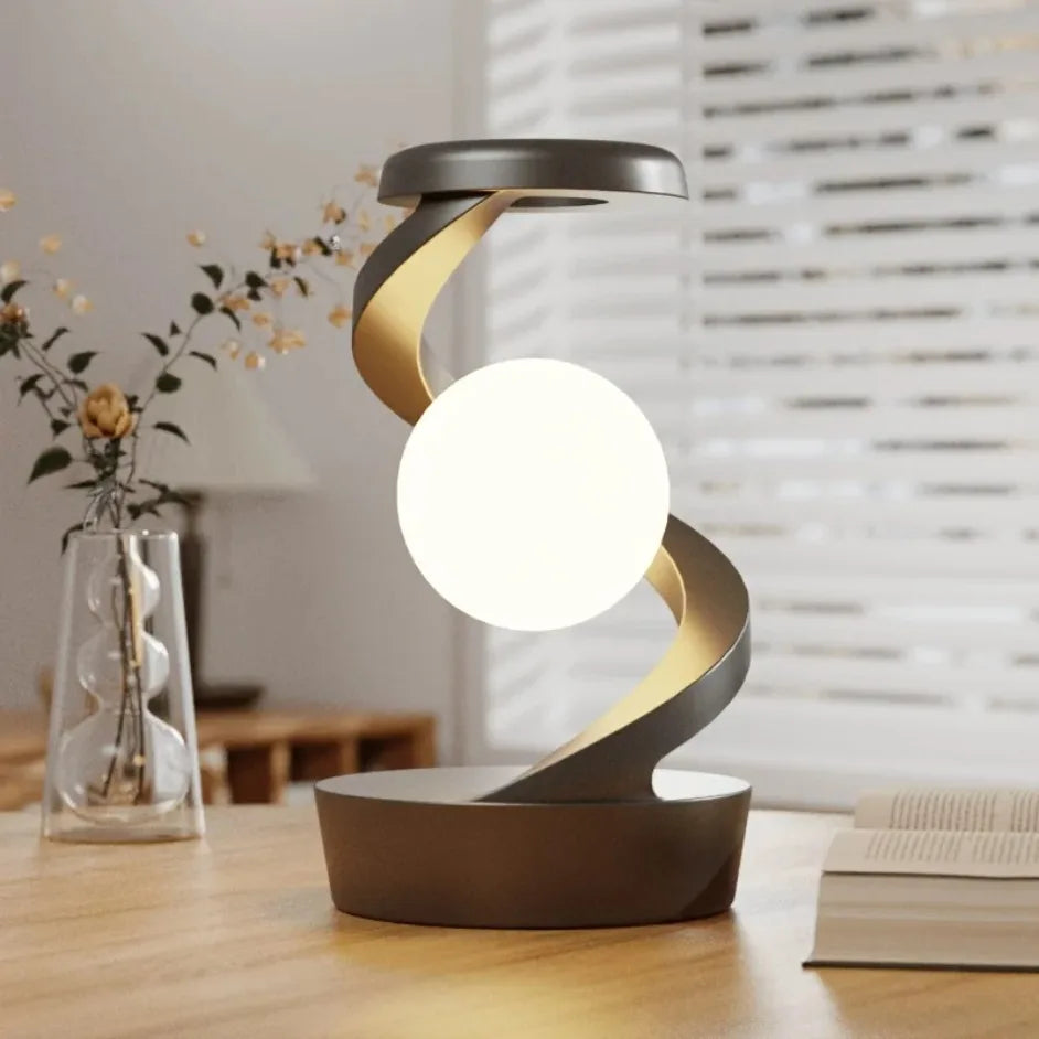 3D Levitating Ball Lamp with Wireless Charging