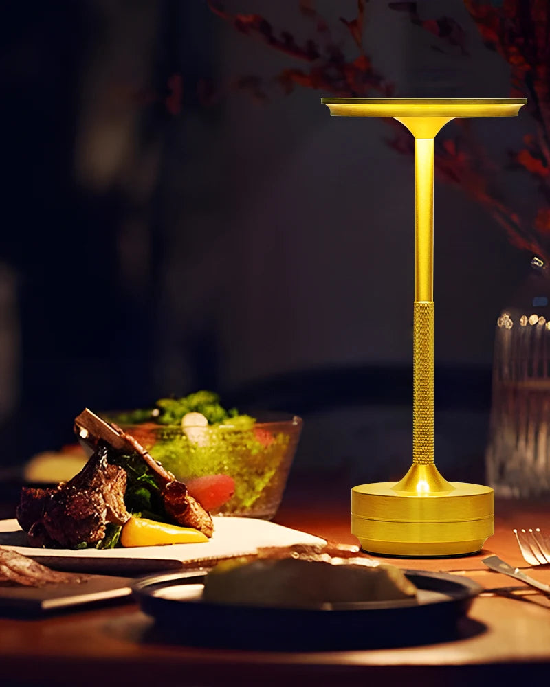 Modern Dimmable Metal Table Lamp